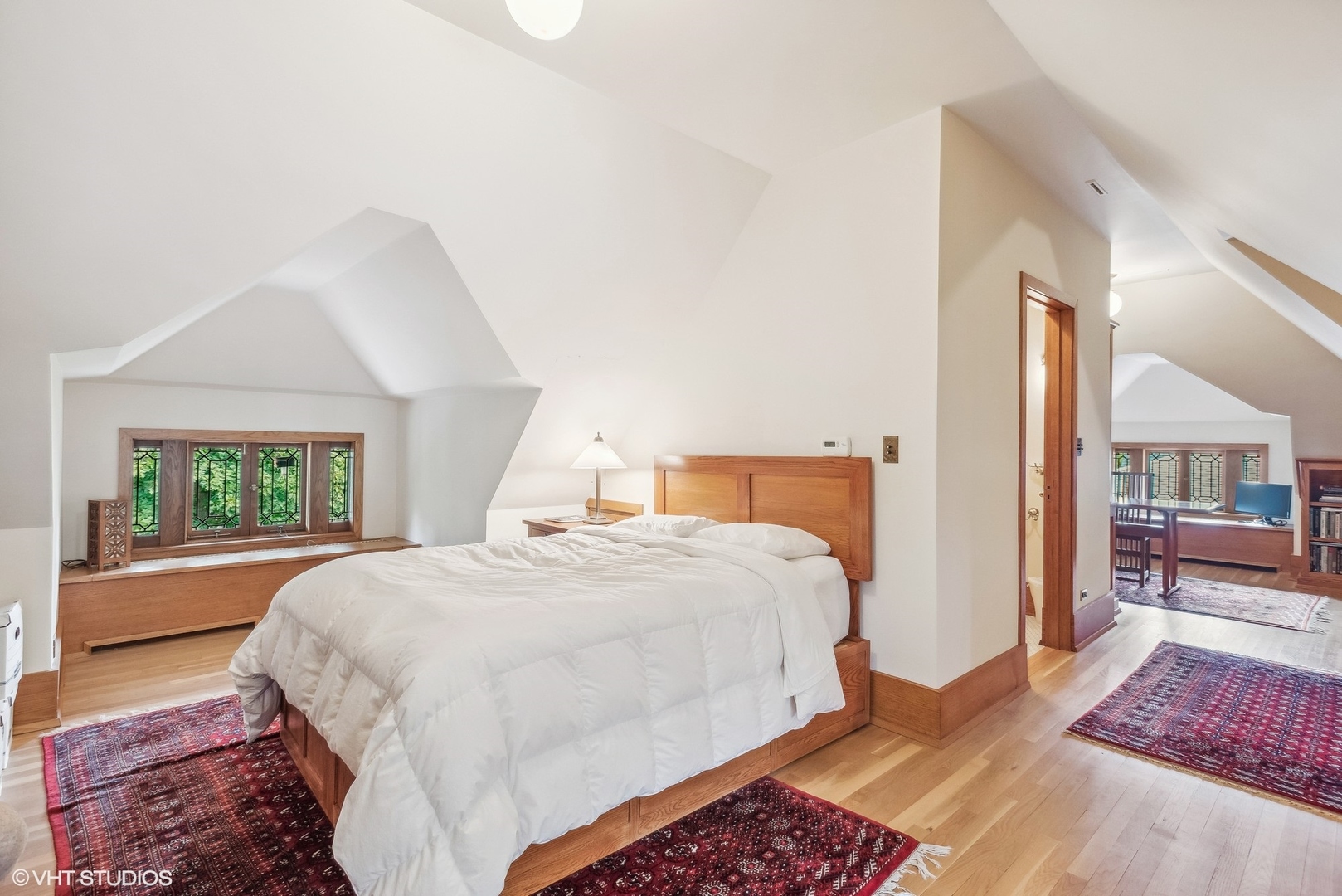 313 Forest Avenue Oak Park, IL 60302 - Photo 41 of 50 a bedroom with a large bed and a large window