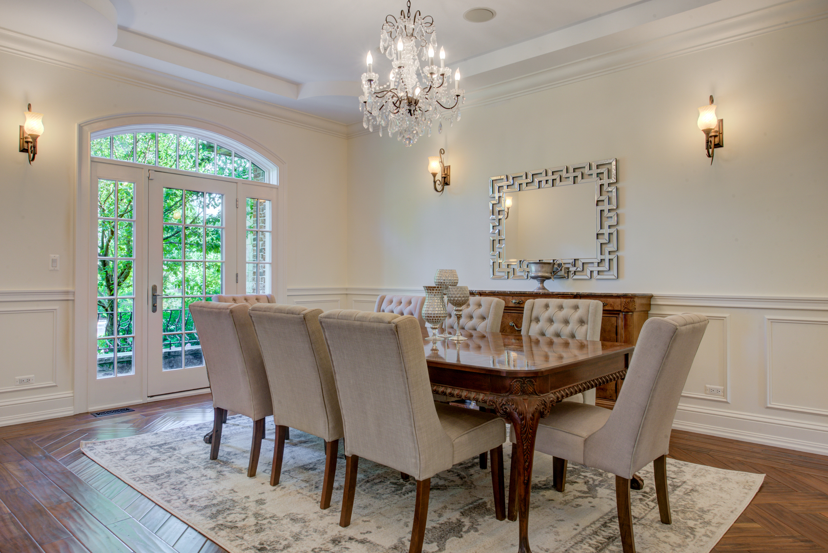 102 Longmeadow Road Winnetka, IL 60093 - Photo 13 of 52 a view of a dining room with furniture window and wooden floor