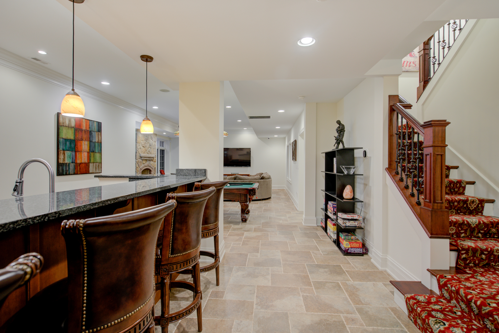 102 Longmeadow Road Winnetka, IL 60093 - Photo 45 of 52 a kitchen with stainless steel appliances kitchen island granite countertop a sink a counter top space and cabinets