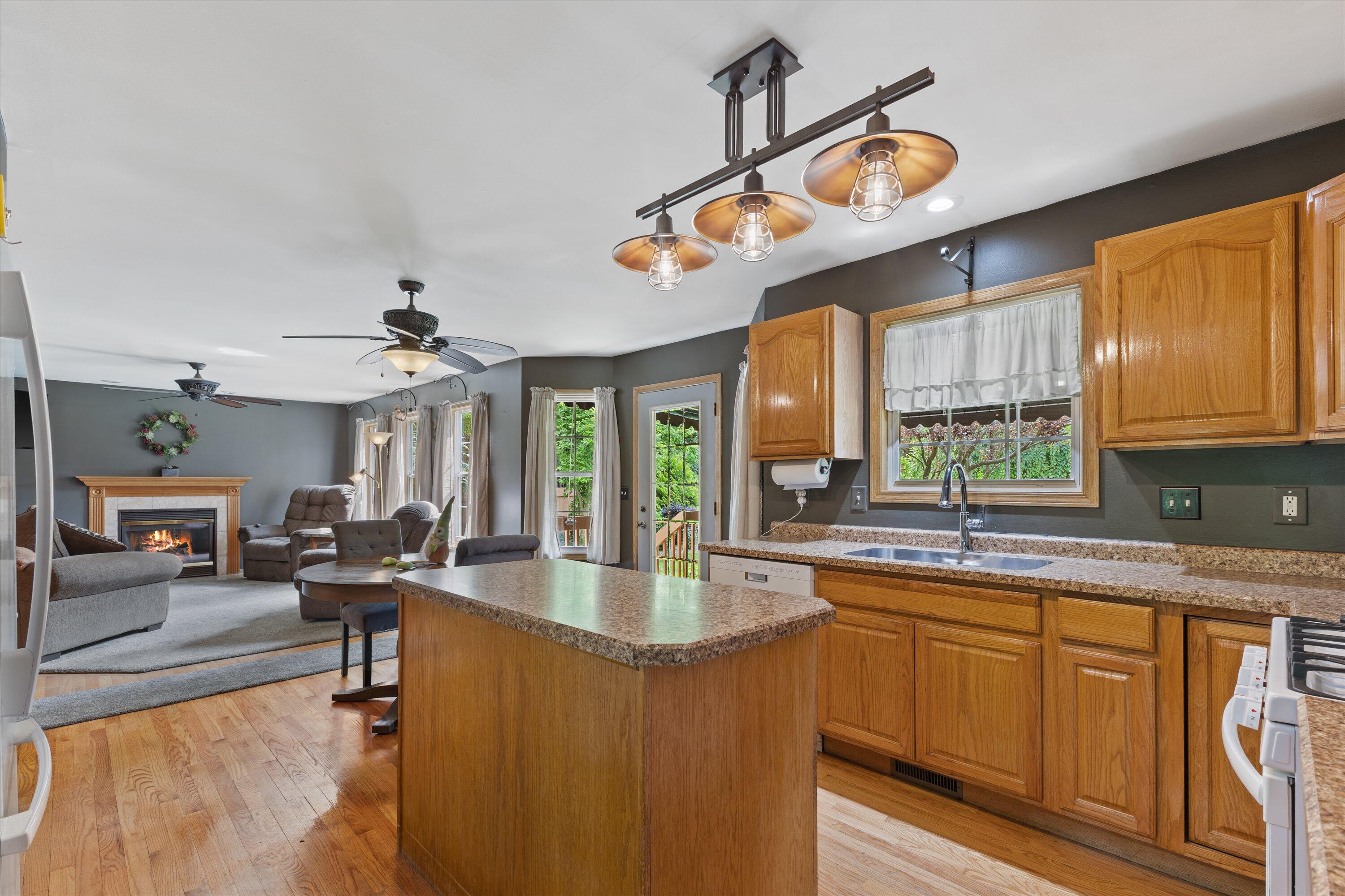 3330 Wood Road Mount Pleasant, WI 53406 - Photo 9 of 46 Kitchen w/ island