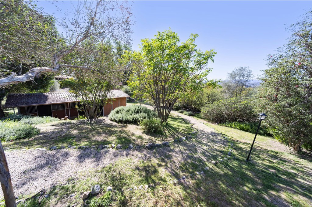 2248 Mil Sorpresas Drive Fallbrook, CA 92028 - Photo 31 of 74 a backyard of a house with lots of green space