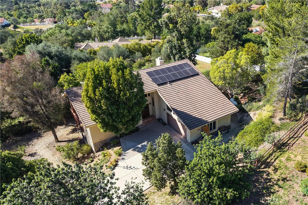 2248 Mil Sorpresas Drive Fallbrook, CA 92028 - Photo 8 of 74 a view of a backyard with plants and a patio