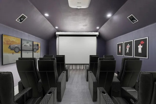 a view of a livingroom with furniture