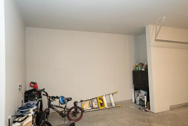 a view of a pathway of a building