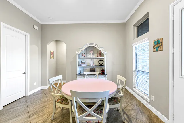 a bedroom with a bed and a shower