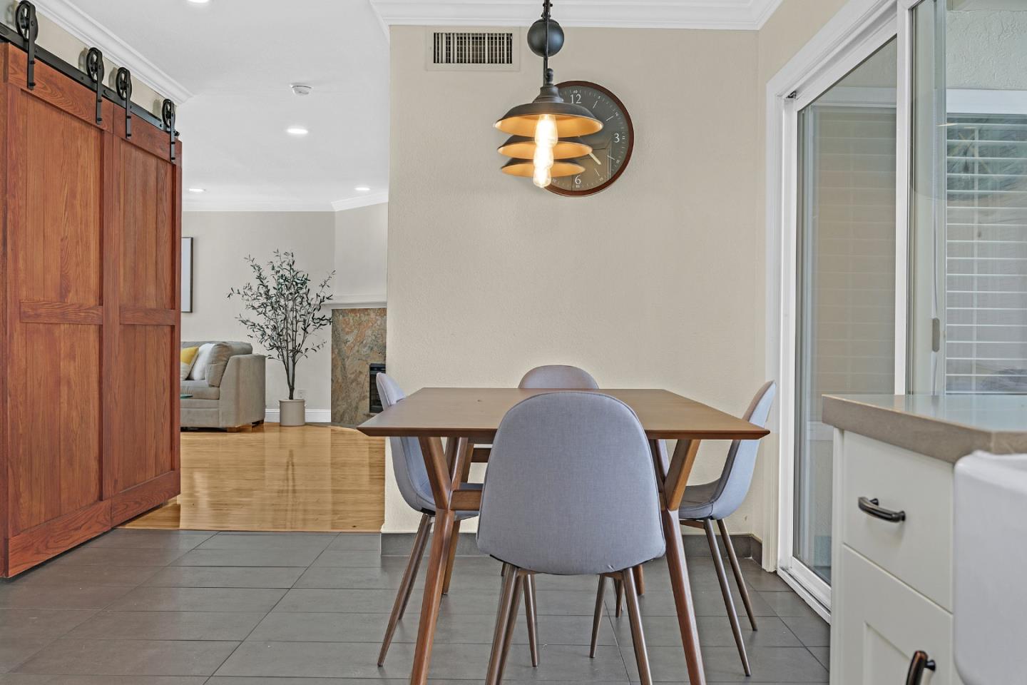 2514 Heatherlark Circle Pleasanton, CA 94566 - Photo 34 of 40 a view of a dining room with furniture and chandelier