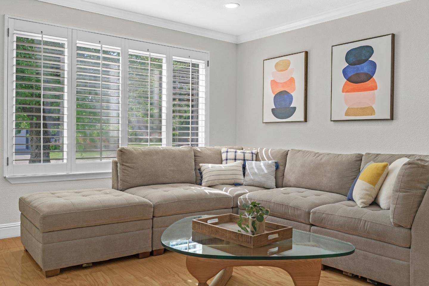 2514 Heatherlark Circle Pleasanton, CA 94566 - Photo 35 of 40 a living room with furniture and a large window