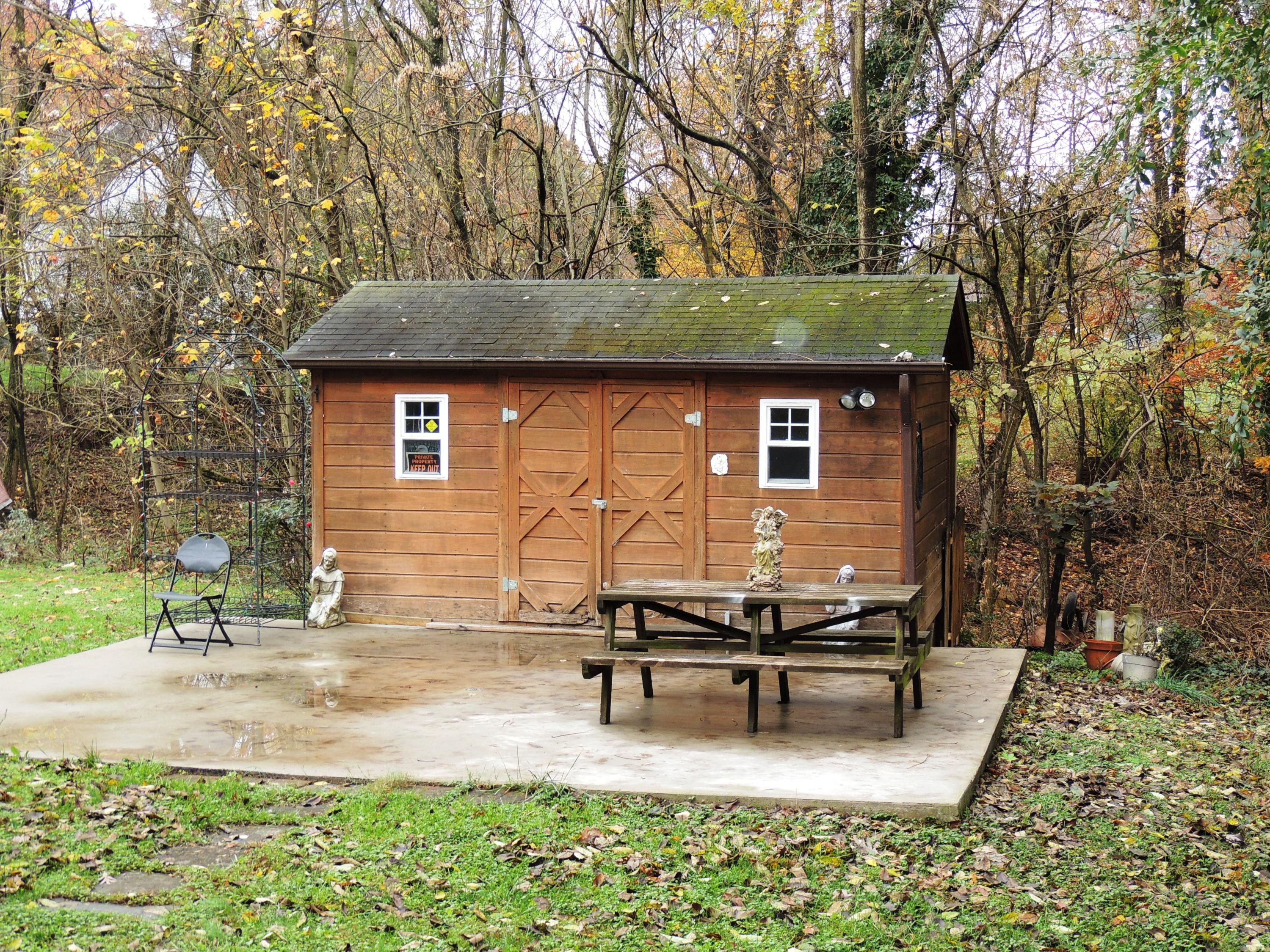 1439 Kefauver Road Southeast Roanoke, VA 24014 - Photo 3 of 14 Storage Building and Concrete Pad