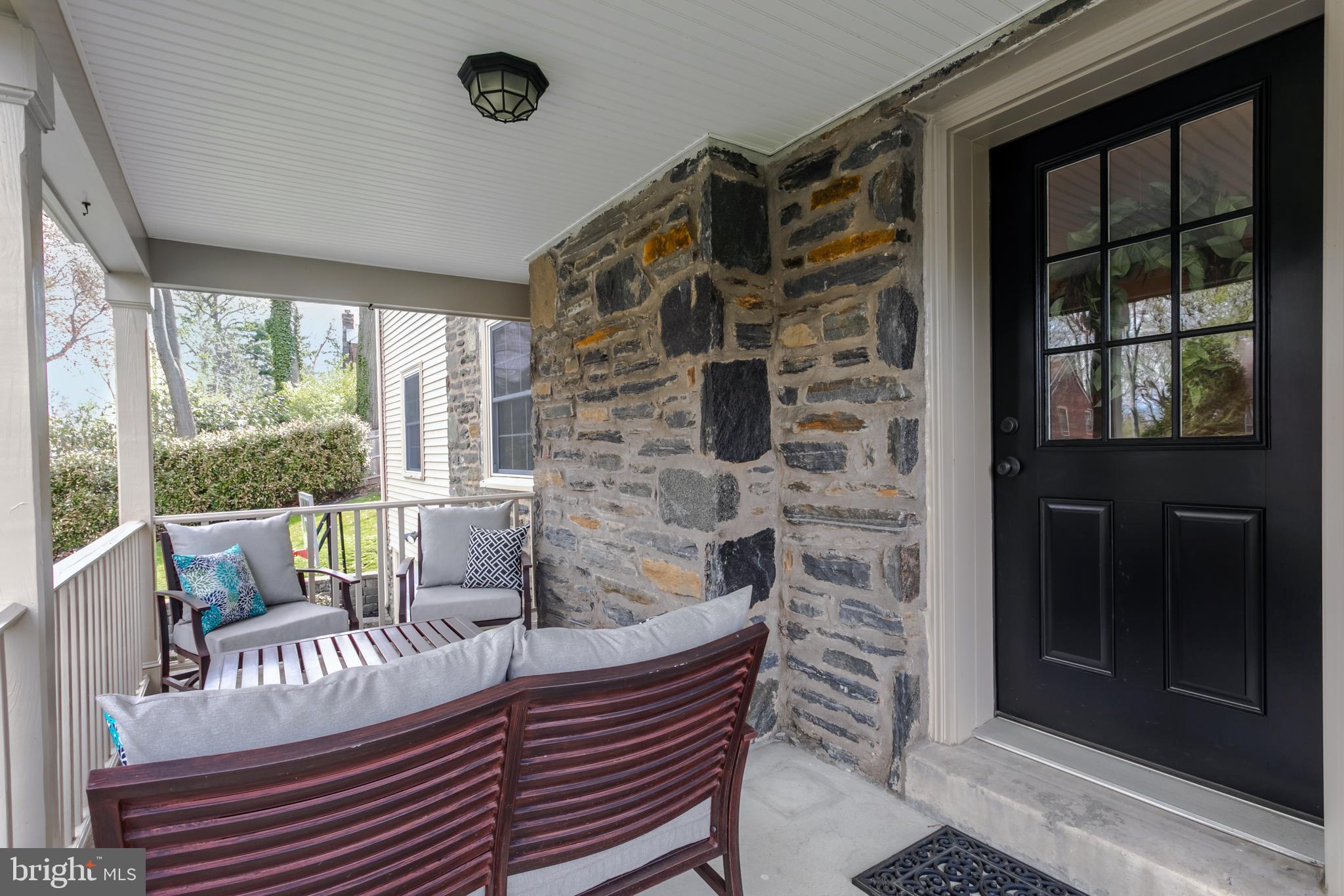 551 Howe Road Merion Station, PA 19066 - Photo 3 of 41 Porch off the Living room