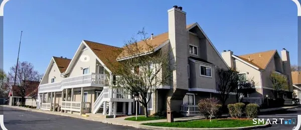 a view of a street with houses