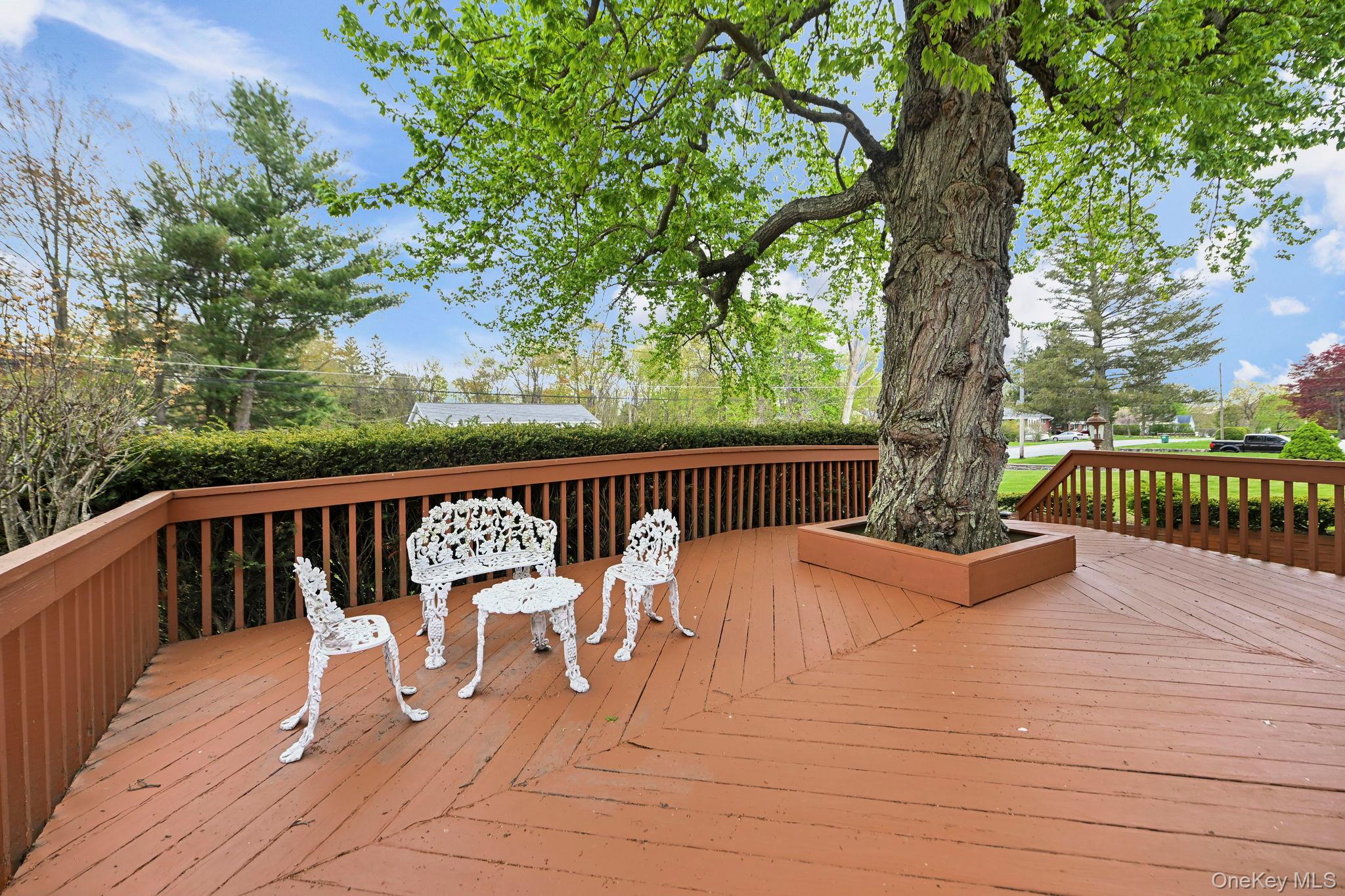 93 Fairmont Road Mahopac, NY 10541 - Photo 5 of 37 a view of deck with chairs and wooden floor