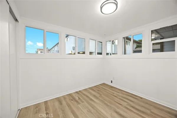 wooden floor in an empty room