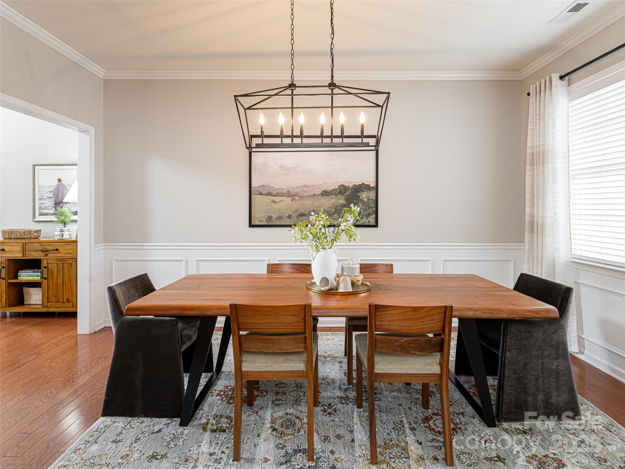 289 Roanoke Road Fletcher, NC 28732 - Photo 6 of 39 a view of a dining room with furniture window and wooden floor