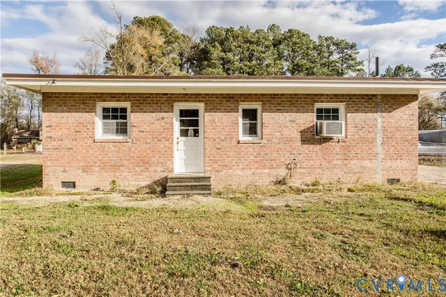 a view of front door