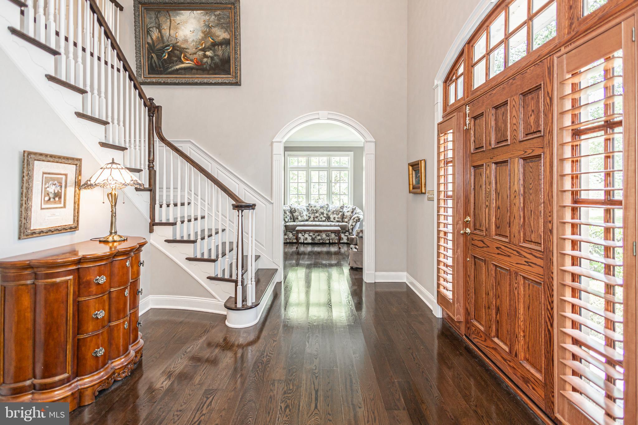 3380 Indian Springs Road Doylestown, PA 18902 - Photo 20 of 57 a view of a entryway with wooden floor and windows