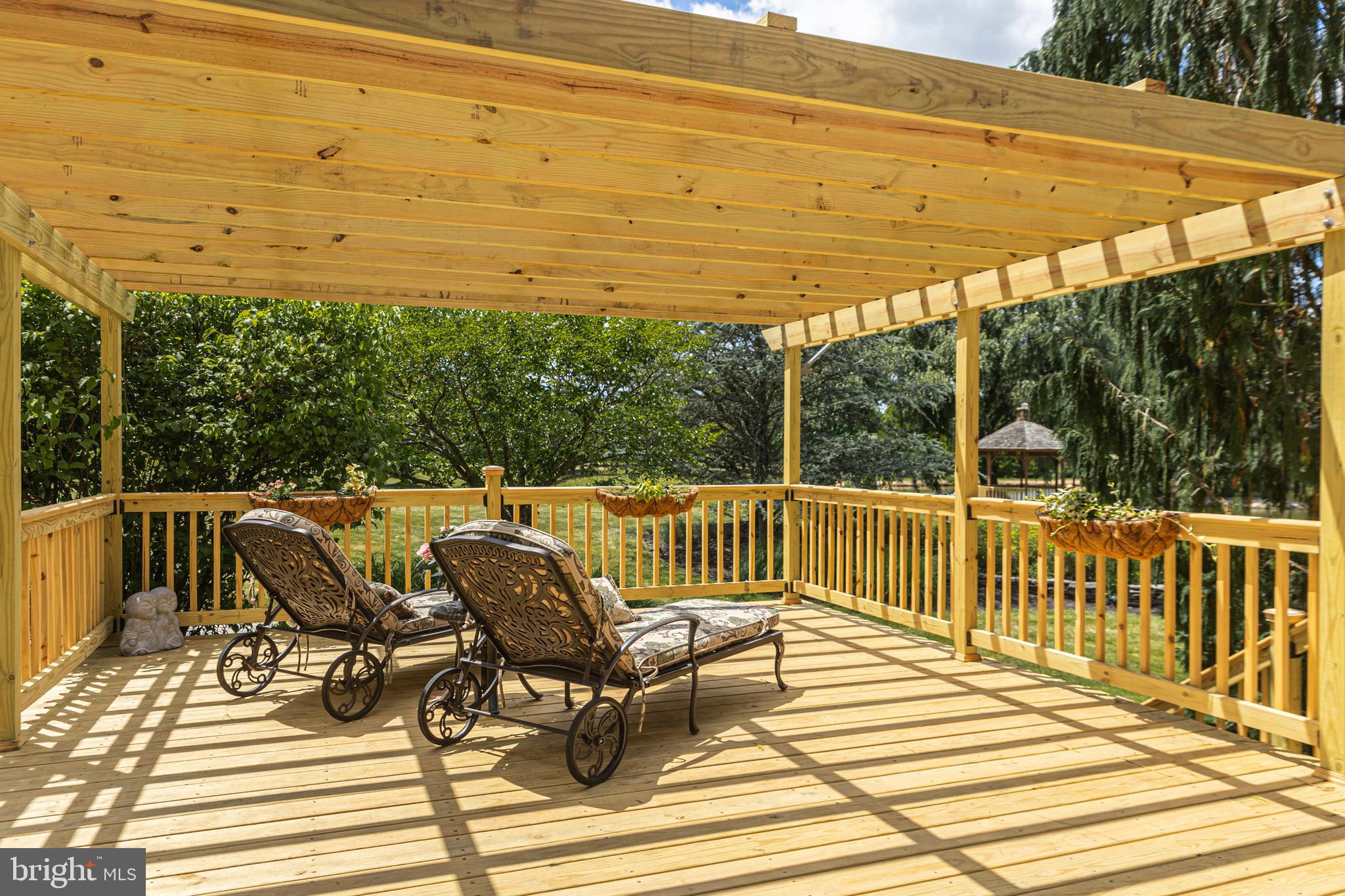 3380 Indian Springs Road Doylestown, PA 18902 - Photo 48 of 57 a view of a patio on the deck