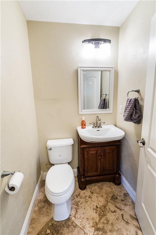 147 Heeter Road Knox, PA 16232 - Photo 16 of 40 a bathroom with a sink and a toilet