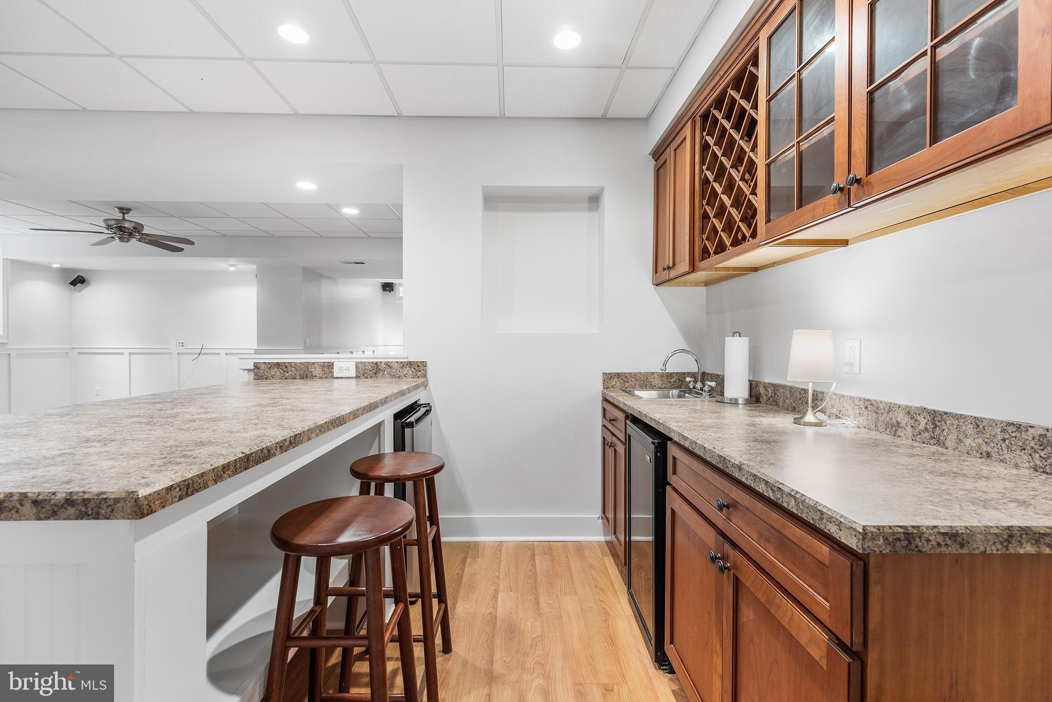 224 Bobwhite Road New Hope, PA 18938 - Photo 29 of 39 Bar Fridge & Wine Cooler at Wet Bar