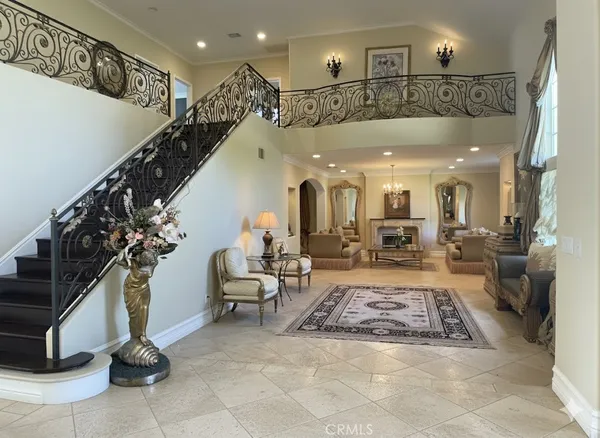 a living room with a couch