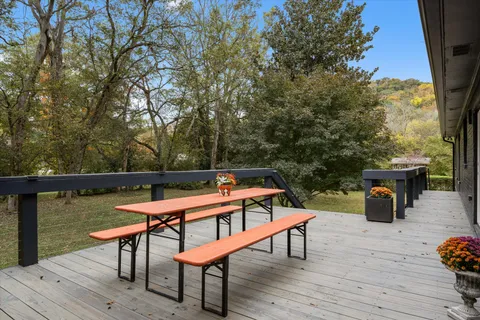 a view of outdoor space with entertaining space