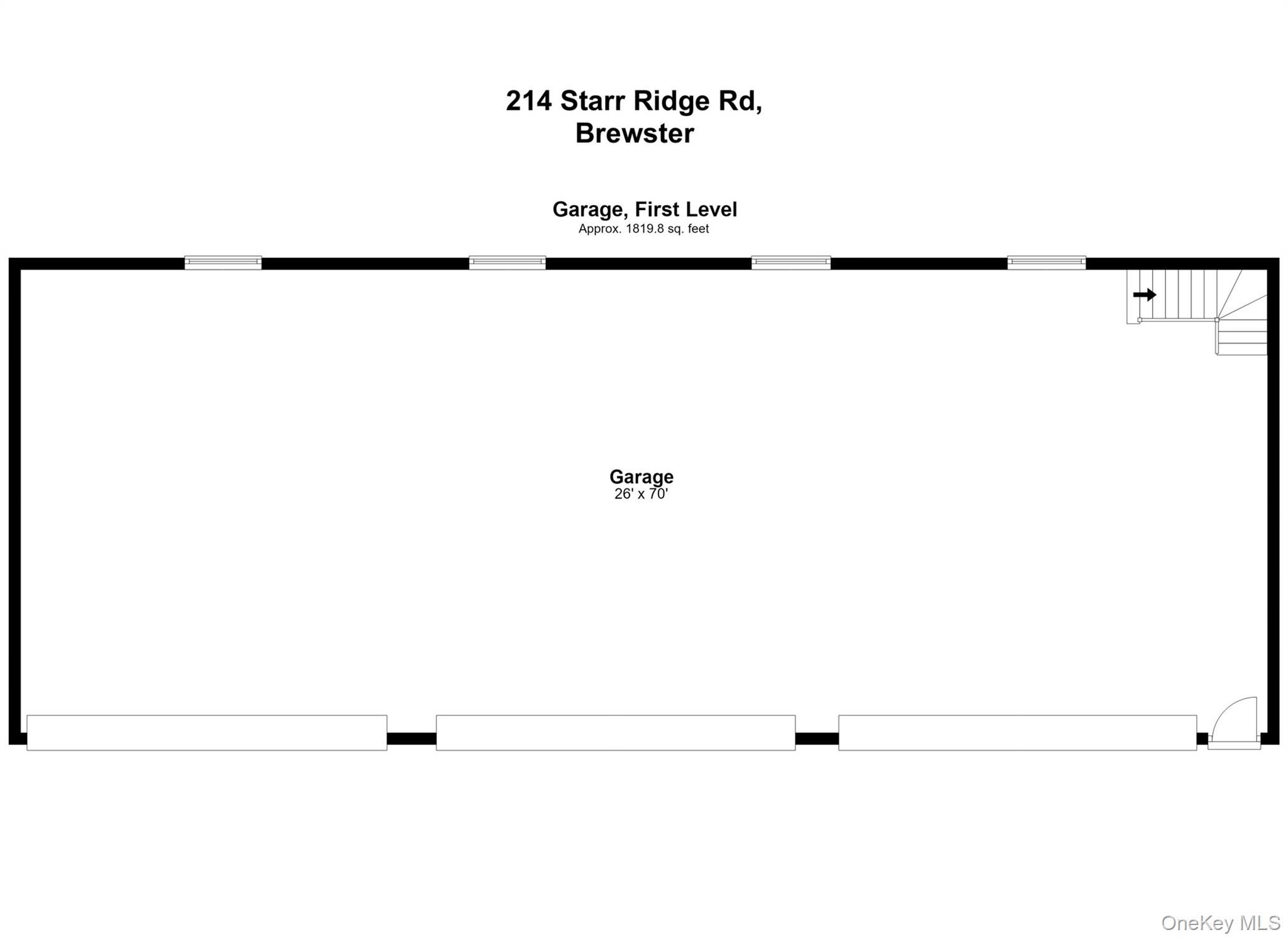 214 Starr Ridge Road Brewster, NY 10509 - Photo 40 of 42 1st Level Floor Plans - 6 Car Garage