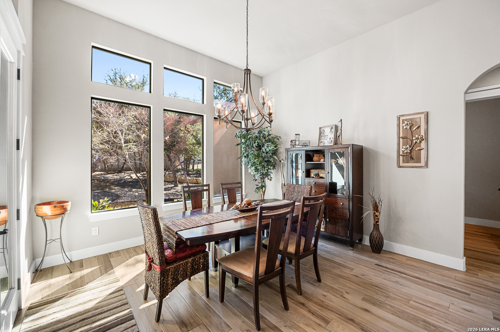 407 Havasu Spring Branch, TX 78070 - Photo 23 of 70 a view of a dining room with furniture window and outside view