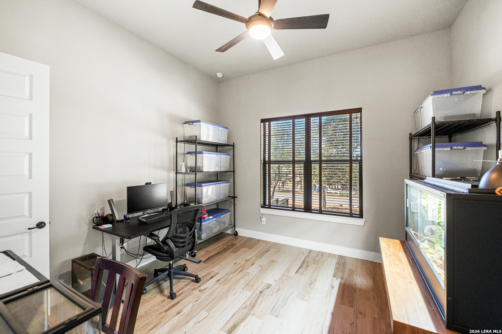 407 Havasu Spring Branch, TX 78070 - Photo 33 of 70 a view of a workspace with furniture and a window