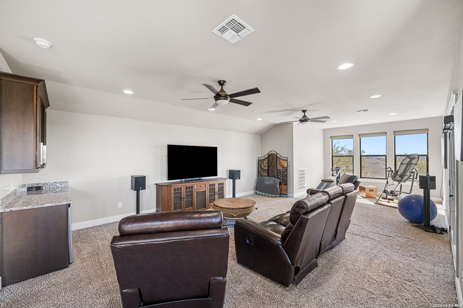407 Havasu Spring Branch, TX 78070 - Photo 49 of 70 a living room with furniture and a flat screen tv
