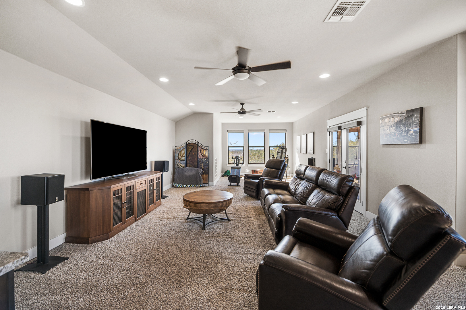 407 Havasu Spring Branch, TX 78070 - Photo 50 of 70 a living room with furniture and a flat screen tv