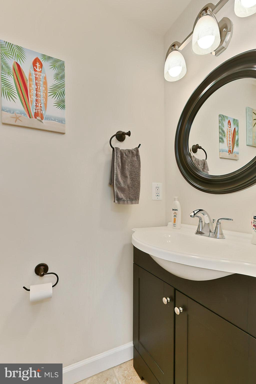 5424 Rilian Court Burke, VA 22015 - Photo 35 of 40 Half Bath off the Recreation Room