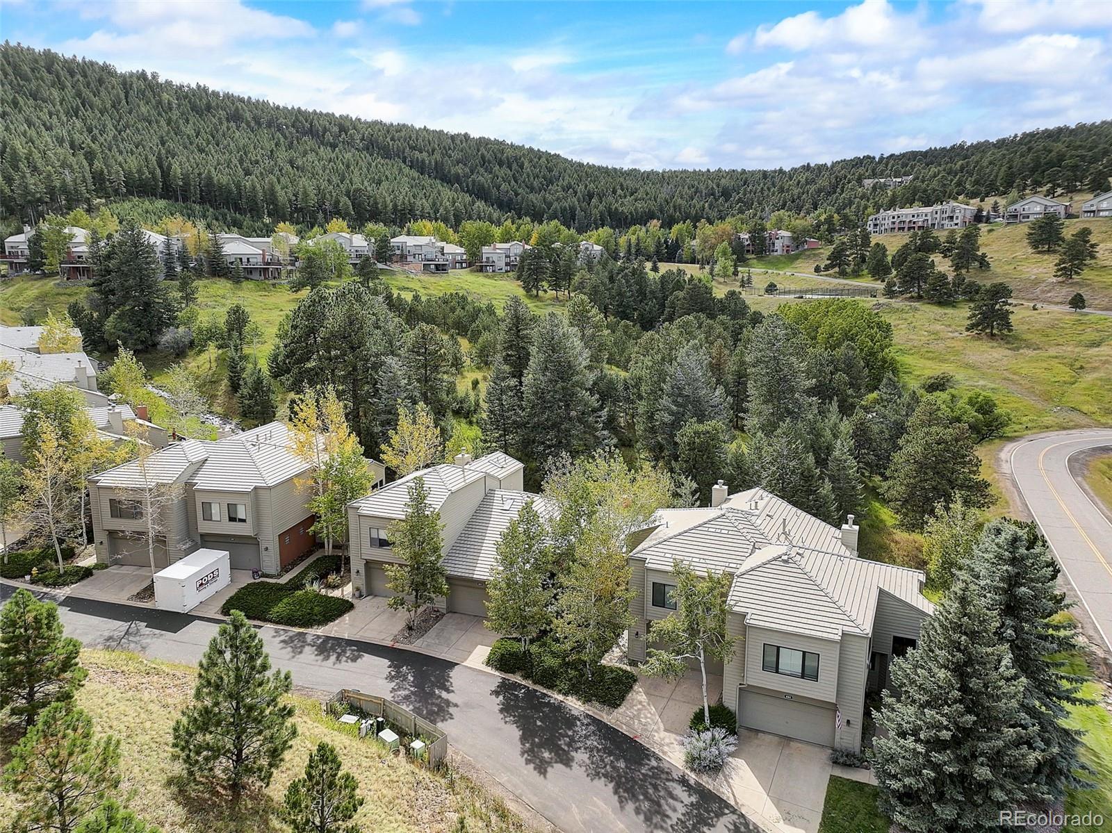 665 Trailside Drive Golden, CO 80401 - Photo 30 of 40 an aerial view of multiple house