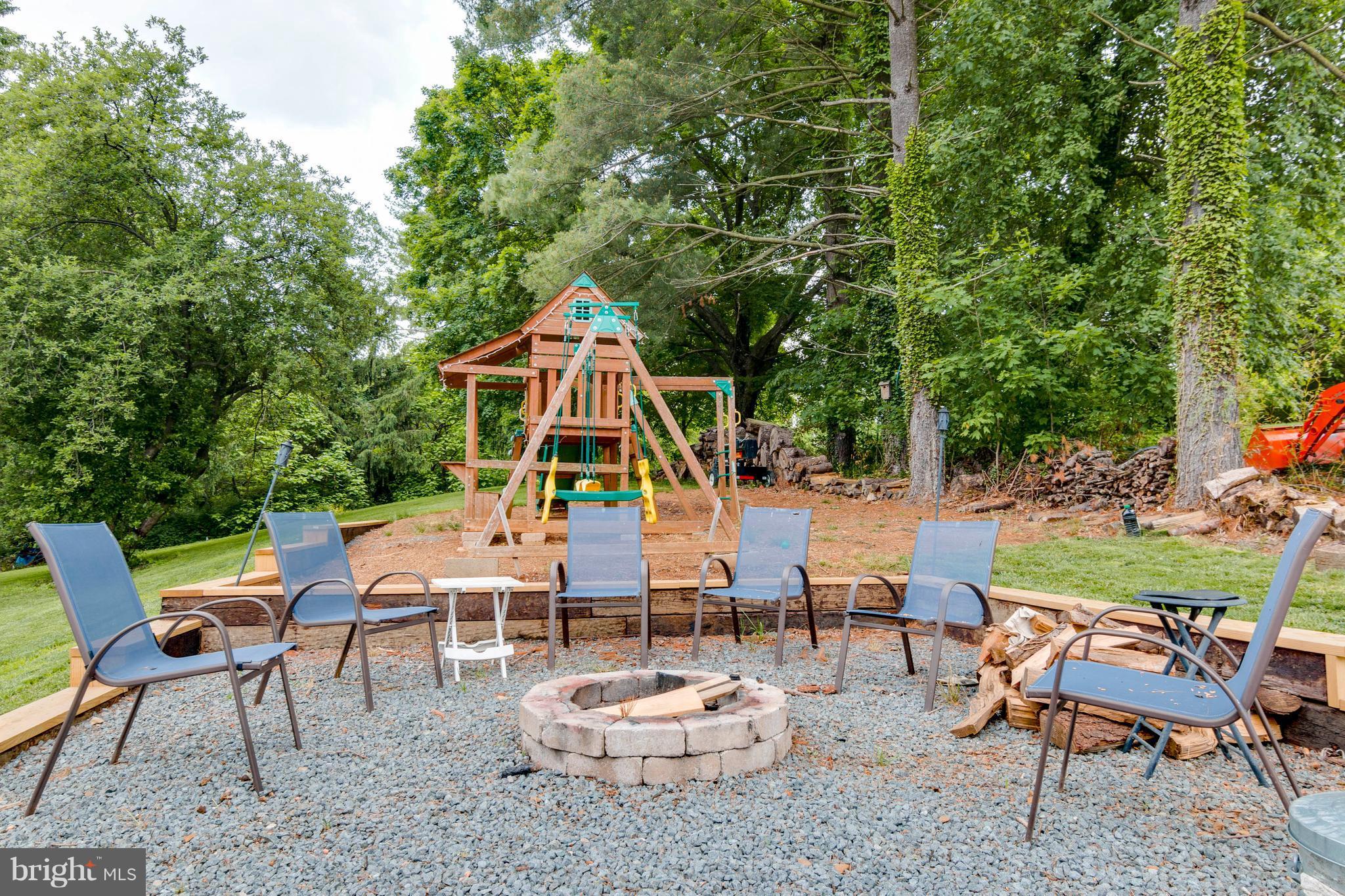 36929 Gaver Mill Road Purcellville, VA 20132 - Photo 28 of 30 Fire Pit and Children's Play Area