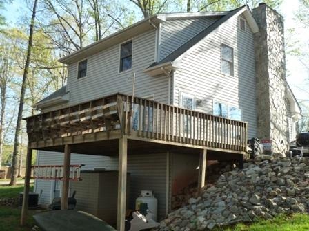 1001 Bonbrook Mill Road Rocky Mount, VA 24151 - Photo 21 of 35 21 Side with Deck
