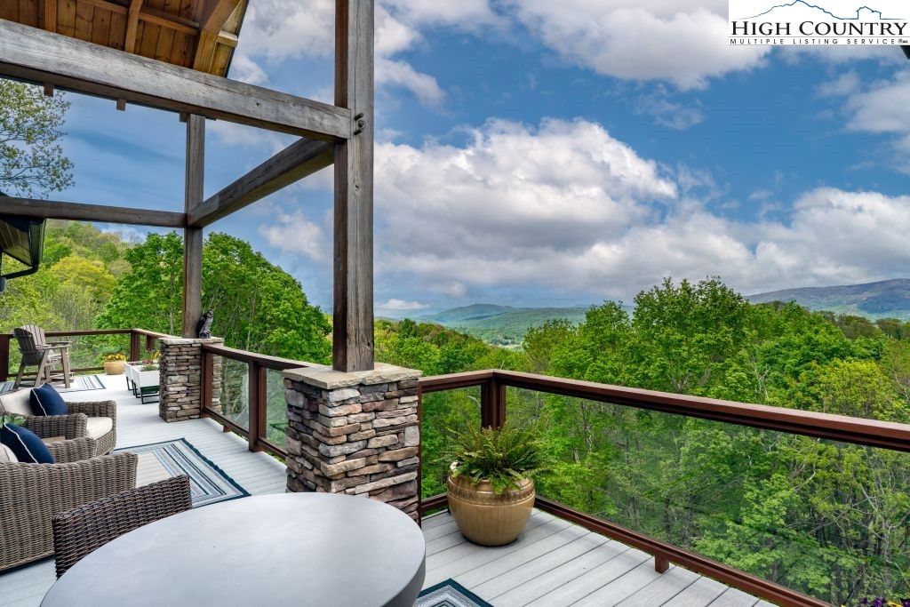331 May Apple Trail Newland, NC 28657 - Photo 27 of 48 a view of balcony with furniture