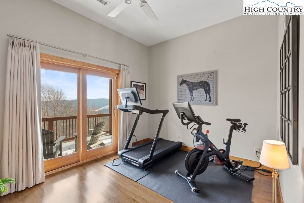 331 May Apple Trail Newland, NC 28657 - Photo 28 of 48 a view of a room with gym equipment