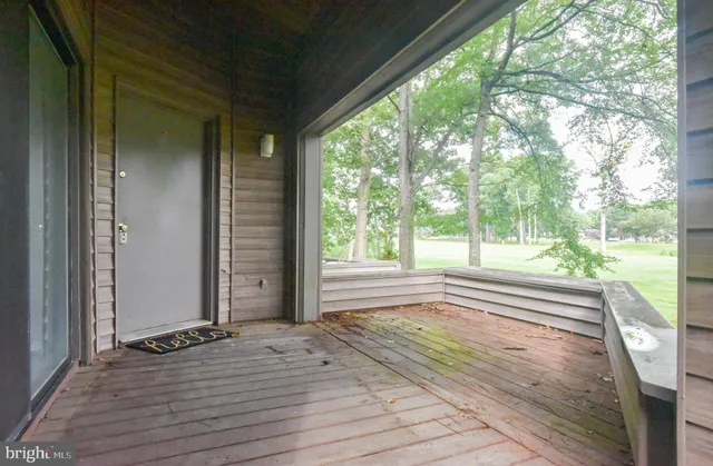 a view of a swimming pool with lounge chair