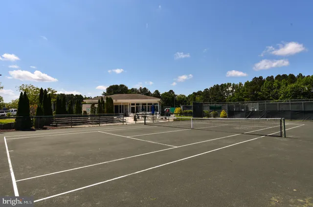 a view of a swimming pool and a yard