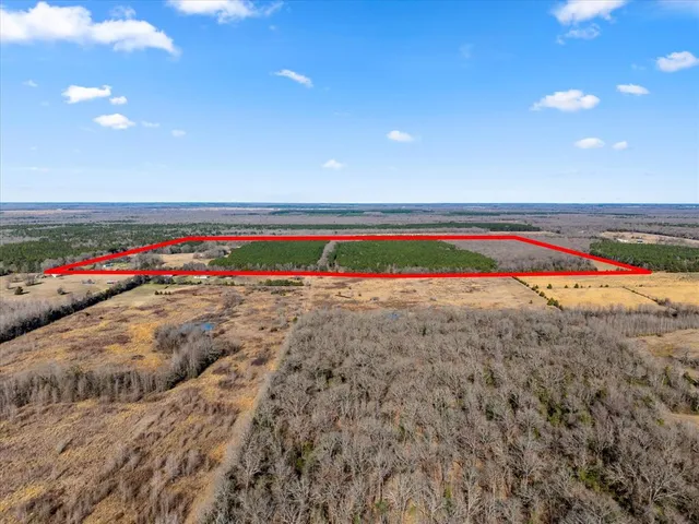 a view of a flower garden with wooden fence