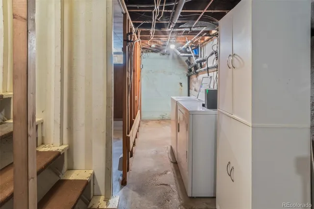 a view of a storage & utility room