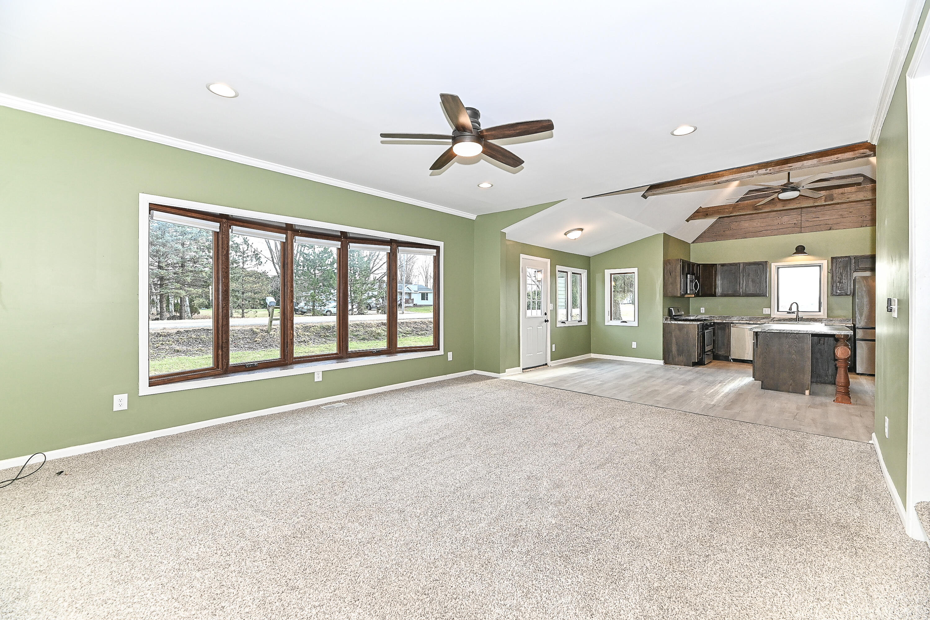 N6267 County Rd P Richmond, WI 53115 - Photo 10 of 36 Great Room To Kitchen