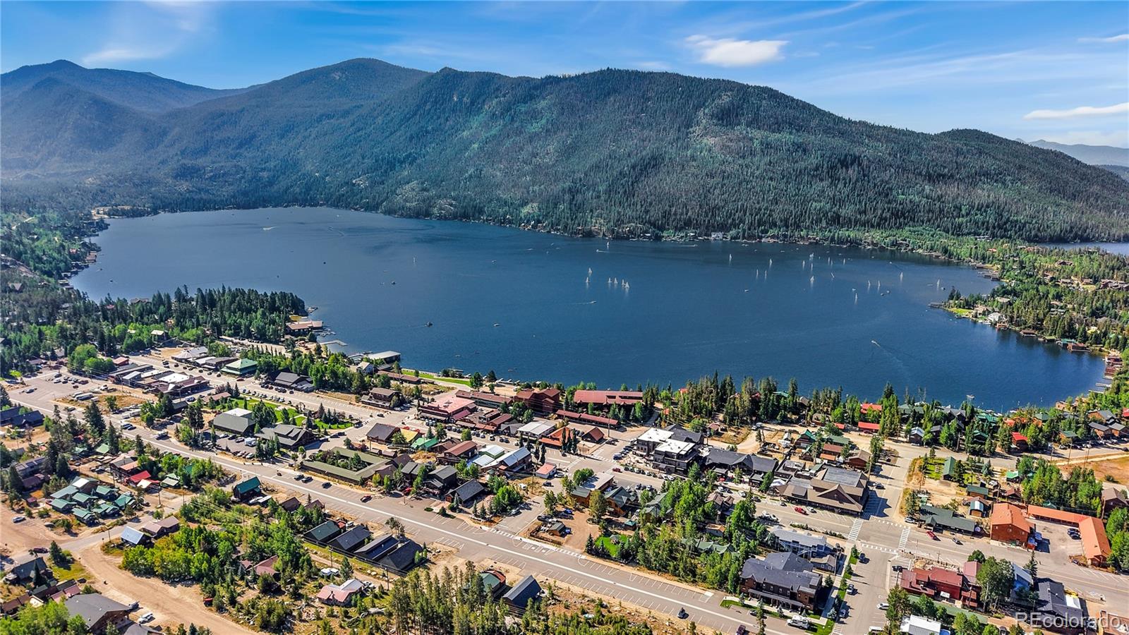 932 Old Tonahutu Ridge Road Grand Lake, CO 80447 - Photo 29 of 34 an aerial view of a house
