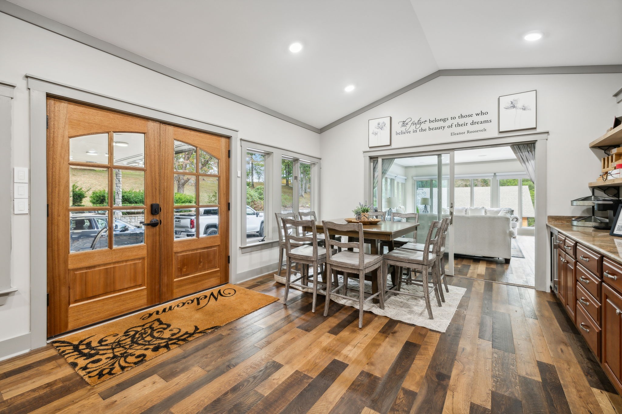1657 Boswell Road Winchester, TN 37398 - Photo 11 of 70 a view of a dining room with furniture window and wooden floor