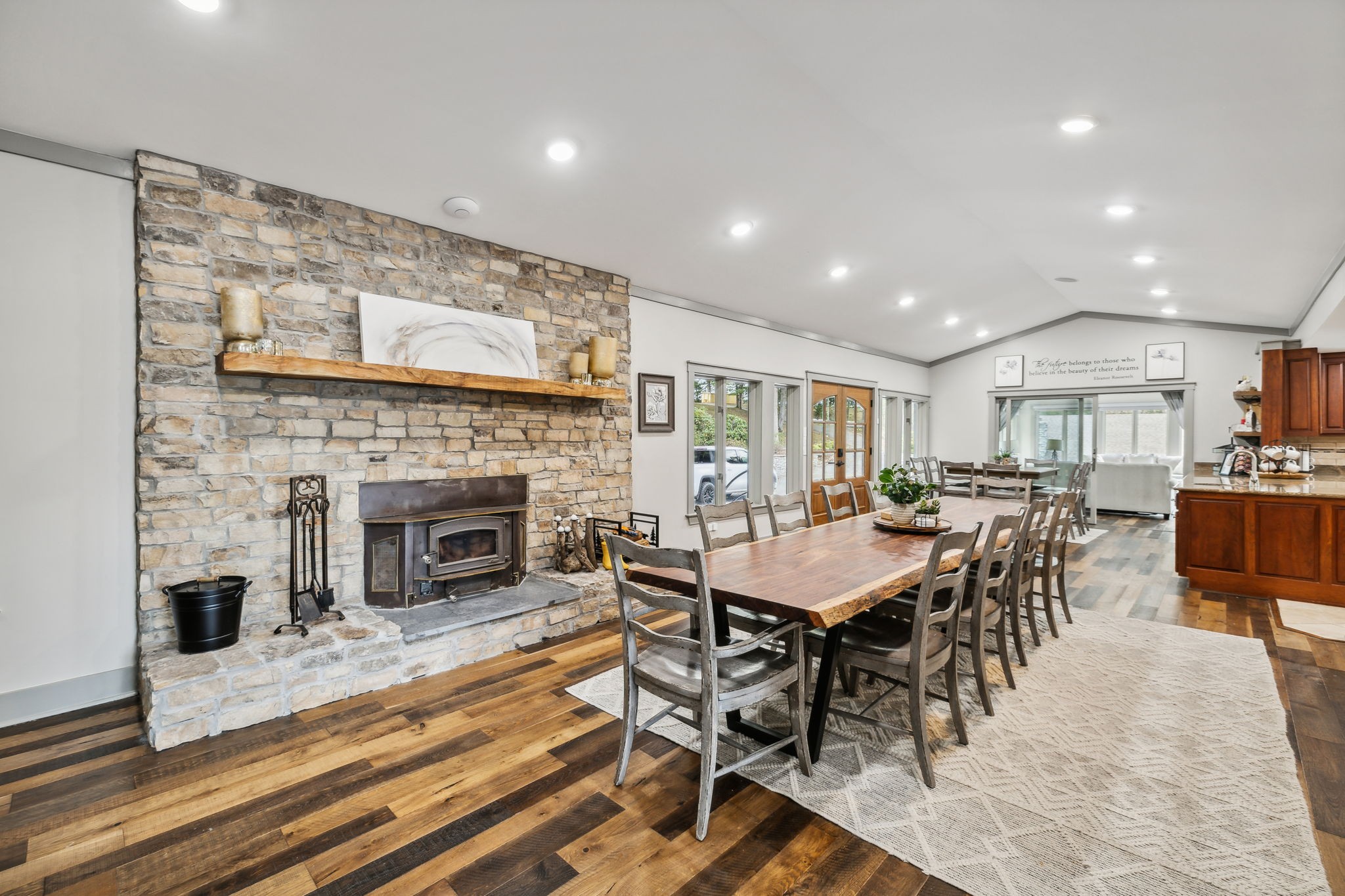 1657 Boswell Road Winchester, TN 37398 - Photo 10 of 70 a view of a a dining room with furniture window and wooden floor