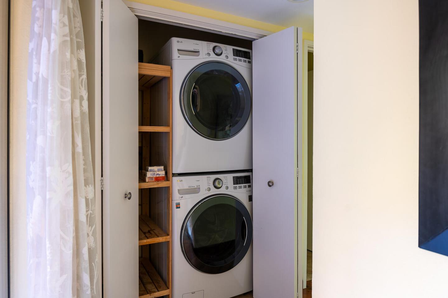 137 Peter Coutts Circle Stanford, CA 94305 - Photo 22 of 28 a utility room with dryer and washer