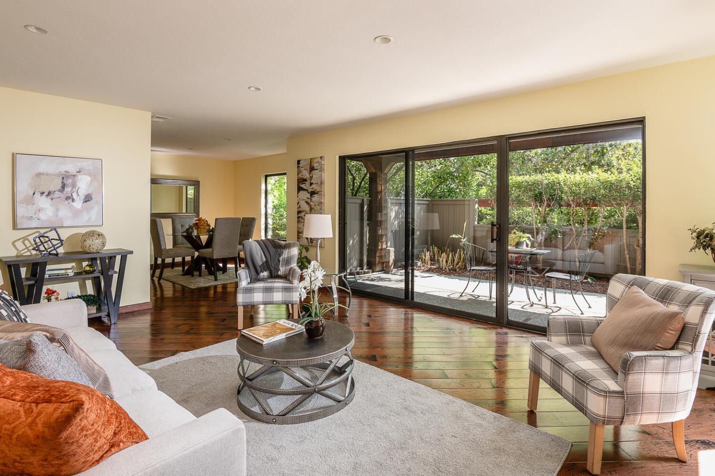 137 Peter Coutts Circle Stanford, CA 94305 - Photo 4 of 28 a living room with furniture and a large window