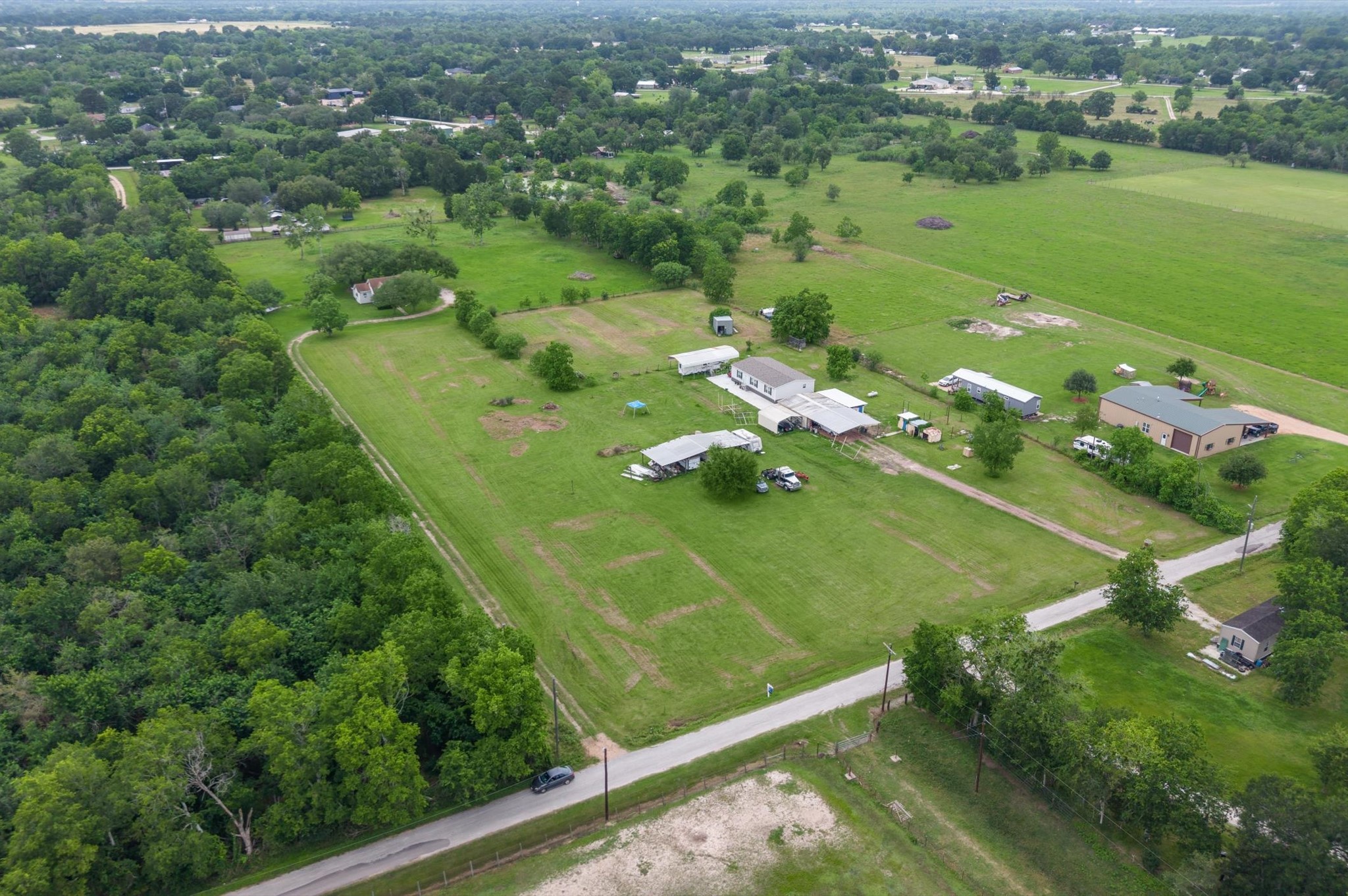 1529 Manak Road Sealy, TX 77474 - Photo 8 of 11 a view of a lake with a city