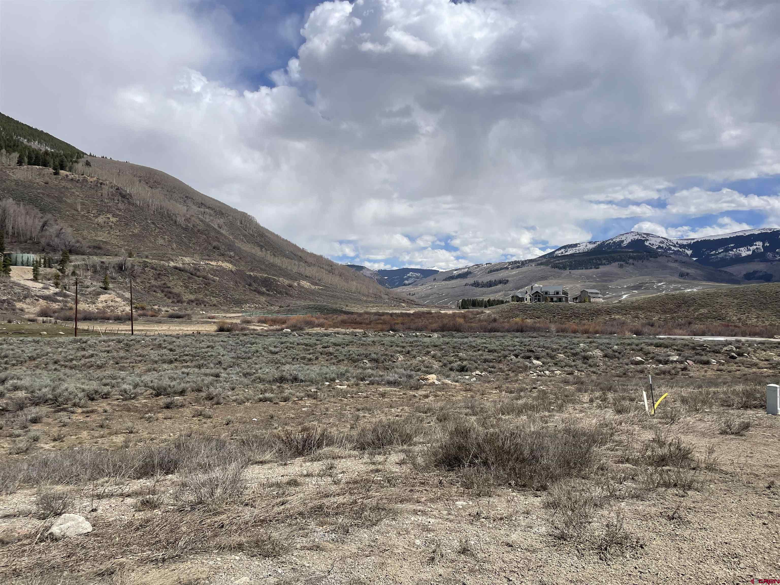 64 Buckhorn Way Crested Butte, CO 81224 - Photo 2 of 3 a view of a dry yard with trees