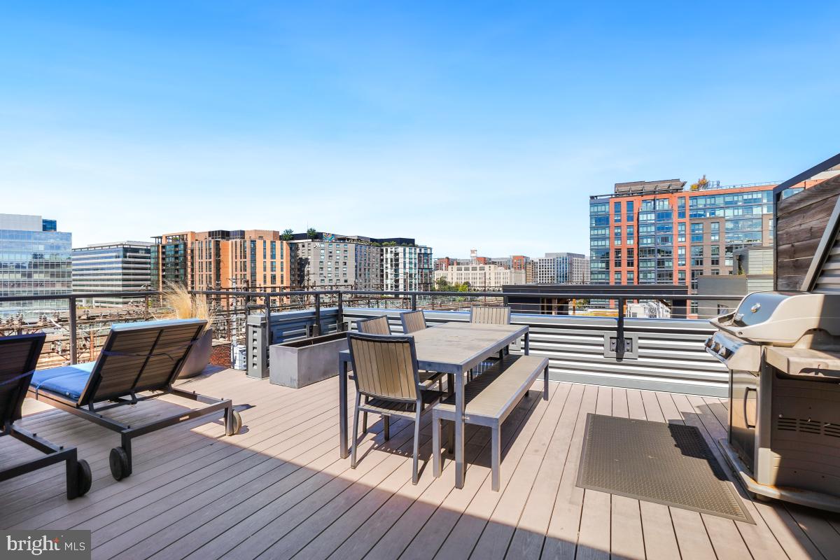 911 2nd Street Northeast, Unit 501 Washington, DC 20002 - Photo 27 of 30 a view of a roof deck with patio