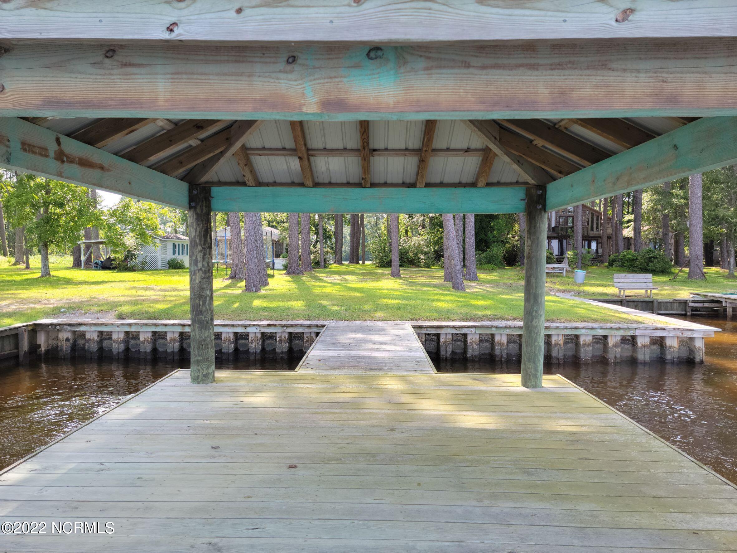 71 Pungo View Road Belhaven, NC 27810 - Photo 4 of 17 Covered Boat Dock
