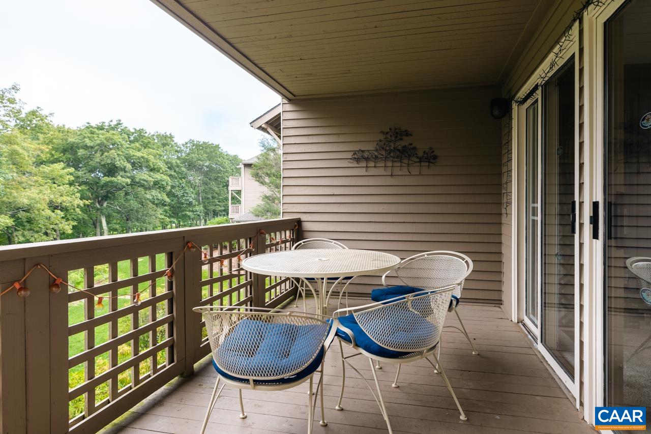 2029 Stone Ridge Wintergreen, VA 22967 - Photo 17 of 30 a balcony view with a seating space